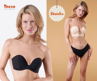 ✨ Dámská samodržící podprsenka Julimex – pro krásný a hluboký dekolt! ✨ Chceš si užít perfektní oporu bez ramínek a...